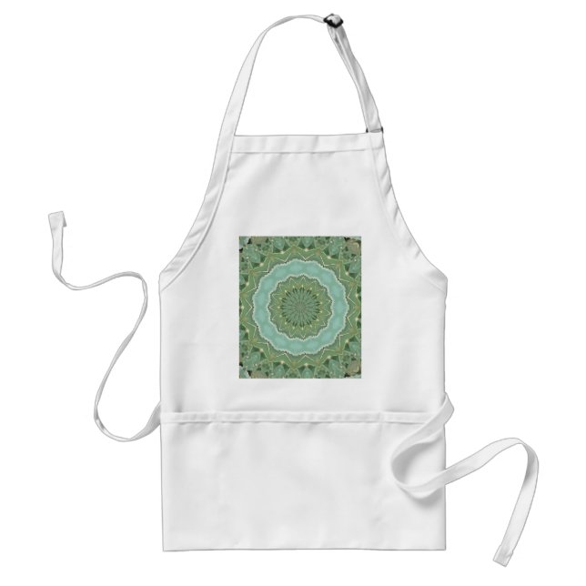 Tablier Mandala Succulent (Devant)