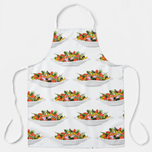 Tablier Mangez plus de plantes frais motivation salade let