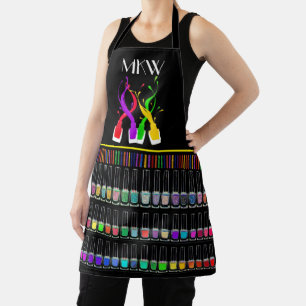 Tablier Manucure Nail Technicien Apron