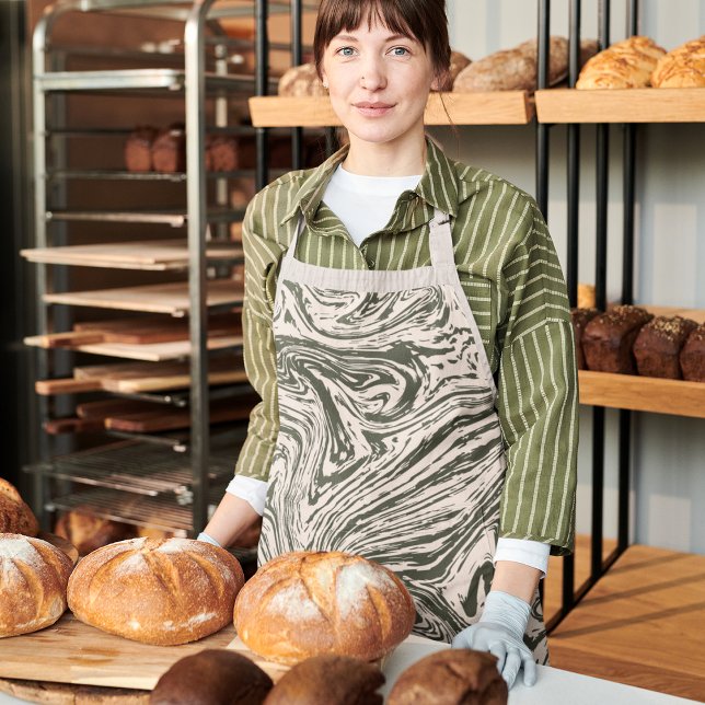 Tablier Marbre Abstrait (Créateur téléchargé)