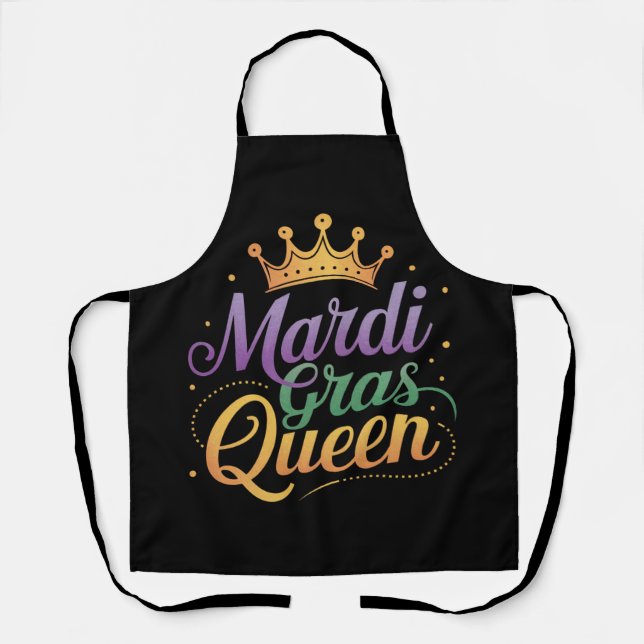 Tablier Mardi Gras Queen Parade Costume Party (Recto)