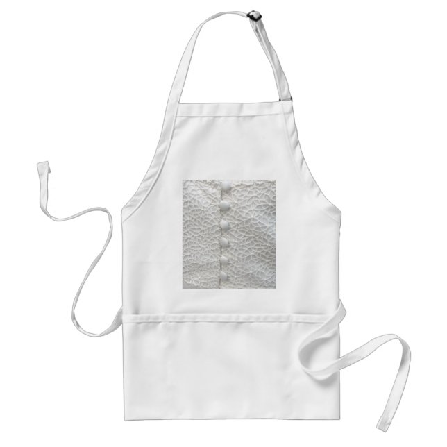 Tablier Mariage blanc I Gown - Personnalisable (Devant)