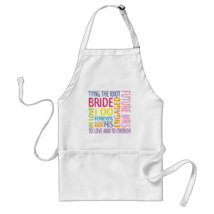 Tablier Mariage des sentiments de mariée