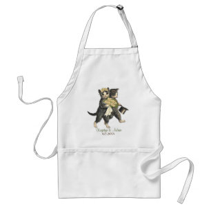 Tablier Mariage Posh Cats Apron