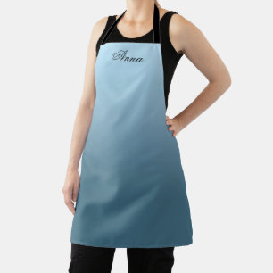 Tablier marine Abstraite bleu marine pure tendance couleur