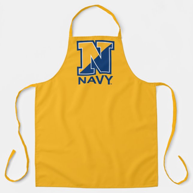 Tablier Marine américaine | Marine initiale N (Recto)