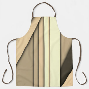 Tablier Marron monochrome moderne