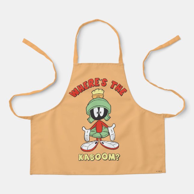 Tablier MARVIN LE MARTIAN™ Où est le Kaboom ? (Recto)