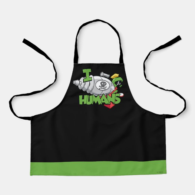 Tablier MARVIN THE MARTIAN™ I Laser Humains (Recto)