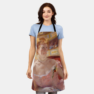 Tablier Mary Cassatt - Femme avec collier de perle dans un