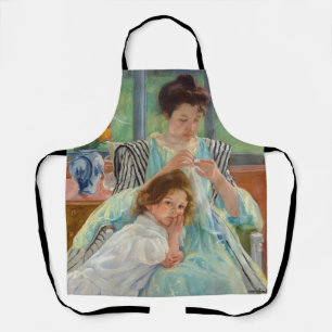 Tablier Mary Cassatt - Jeune mère coudre