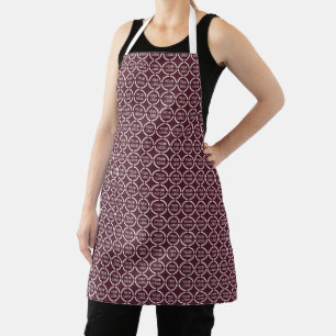Tablier Masala Simple Logo Personnalisé Motif Répétitif Sa