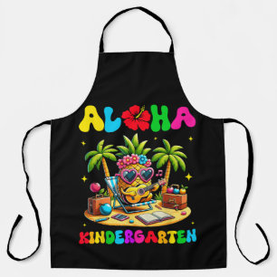 Tablier Maternelle Aloha Ananas Hawaï Rentree Scolaire