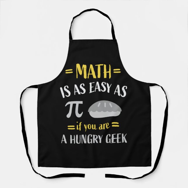 Tablier mathématiciens Enseignants en mathématiques Étudia (Recto)