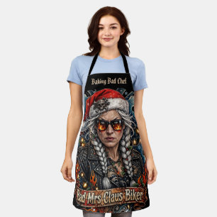 Tablier Mauvaise Mme Claus Motarde Cuisine Mauvaise Chef