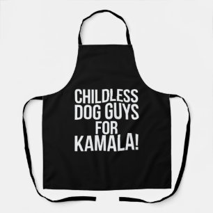 Tablier Mecs Chiens Sans Enfants pour Kamala 2024 Vote Har
