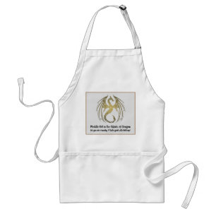 Tablier Meddle Not in the Affairs of Dragons Apron