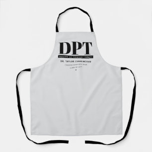 Tablier Médecin DPT moderne personnalisé de thérapie physi