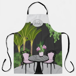 Tablier Médinilla Jardin Cour Monogramme