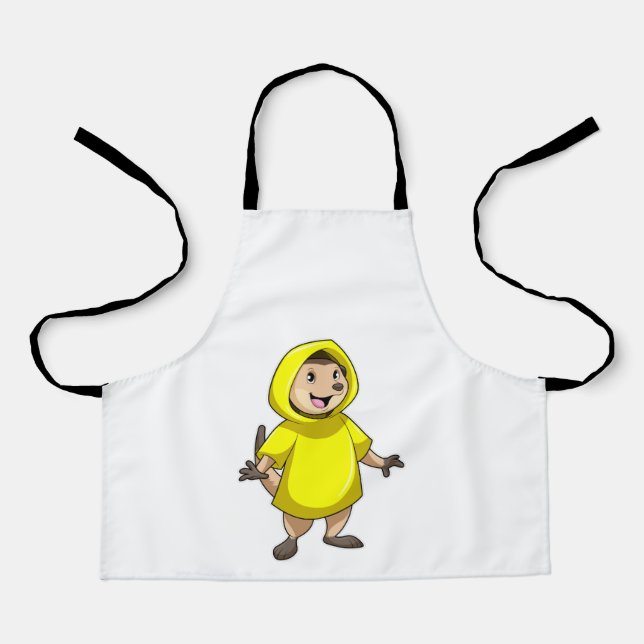Tablier Meerkat avec Raincoat (Recto)