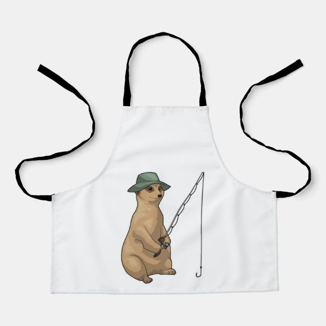 Tablier Meerkat Fishing Fisher (Recto)