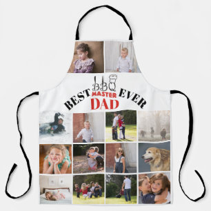 Tablier Meilleur BBQ Master papa photo Fête des pères