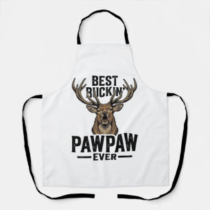 Tablier Meilleur Buckin Pawpaw Vintage Chemise de Chasse a
