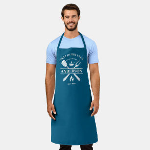 Tablier Meilleur cadeau Hubby Ever BBQ King Couples Person