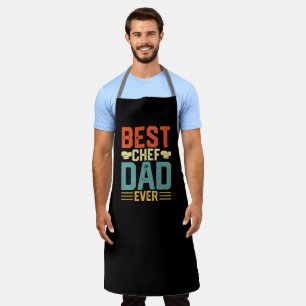 Tablier Meilleur Chef Papa Jamais Fête des pères Cadeau Gr