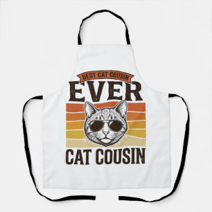 Tablier Meilleur Cousin Chat Ever Création de Chemise Vint