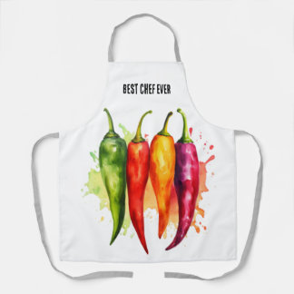 Tablier meilleur cuisinier jamais Chili chaud All Over Pri