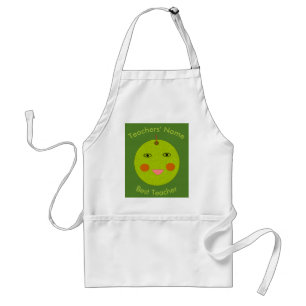Tablier Meilleur enseignant Happy Apple Cuisine personnali