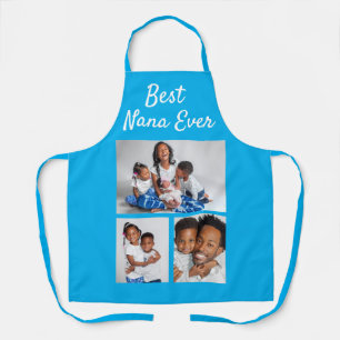 Tablier Meilleur Nana Jamais Custom Photo Collage Modèle A