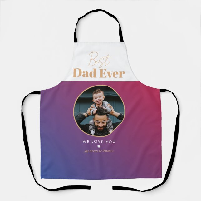 Tablier Meilleur papa (Recto)