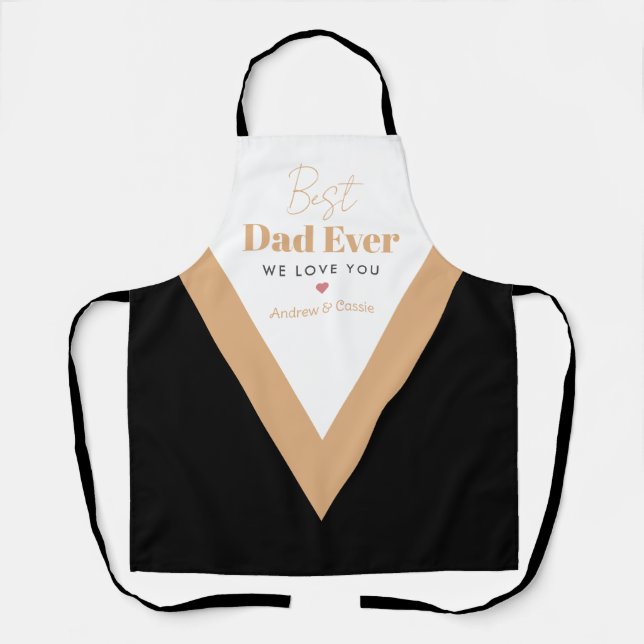 Tablier Meilleur papa (Recto)