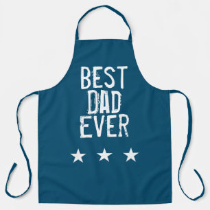 Tablier Meilleur papa bleu jamais