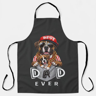 Tablier Meilleur Papa Boxer Ever