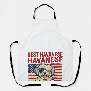 Tablier Meilleur papa Havanese de tous les temps, design d