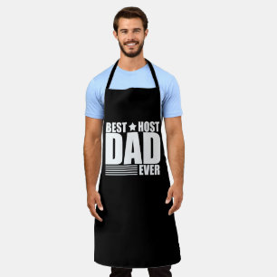 Tablier Meilleur papa hôte jamais heureux fête des pères i