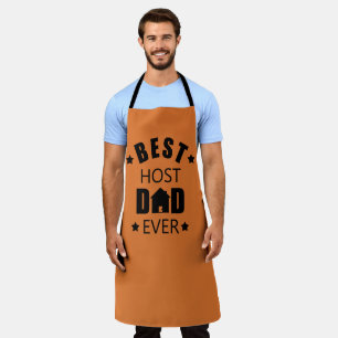 Tablier Meilleur papa hôte jamais heureux fête des pères i