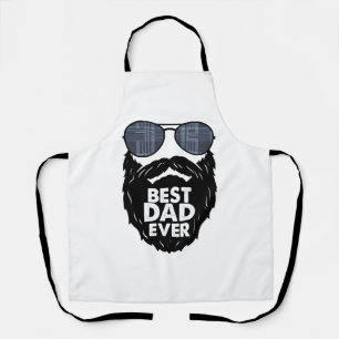 Tablier Meilleur papa jamais barbe barbu lunettes de solei