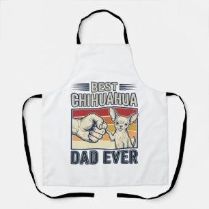 Tablier Meilleur père Chihuahua de tous les temps Design d