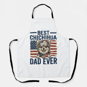 Tablier Meilleur père Chihuahua de tous les temps Design d