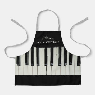 Tablier Meilleur pianiste jamais ajouter un nom Musicien