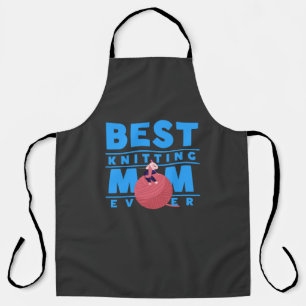 Tablier Meilleur Tricot Maman Ever, Tricot Maman