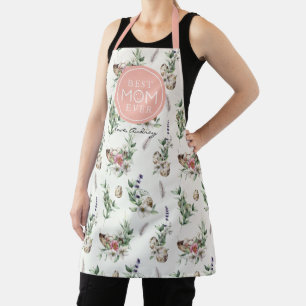 Tablier Meilleure maman Jamais Fleur Fleur Fleur Oeufs Plu