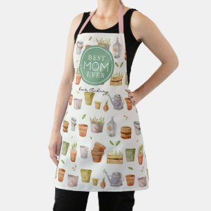 Tablier Meilleure maman jamais Jardinage Outil Motif Apron