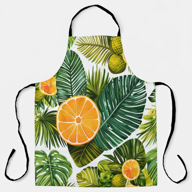 Tablier Mélodie d'oranges (Recto)