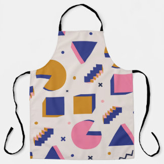 Tablier Memphis Géométrie : 90s Mode sans couture