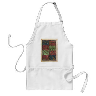 Tablier Ménorah vintage, fête des lumières Joyeux Hanukkah
